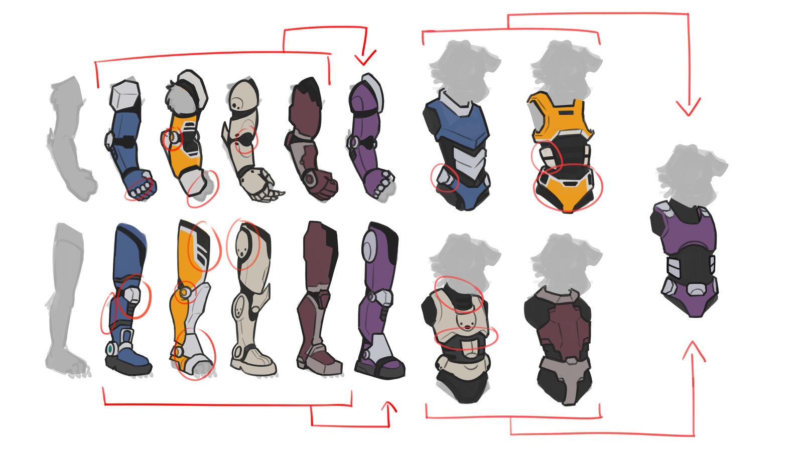 Suit Design Iteration