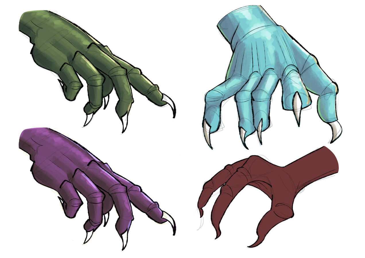 Monster Hand Ideation